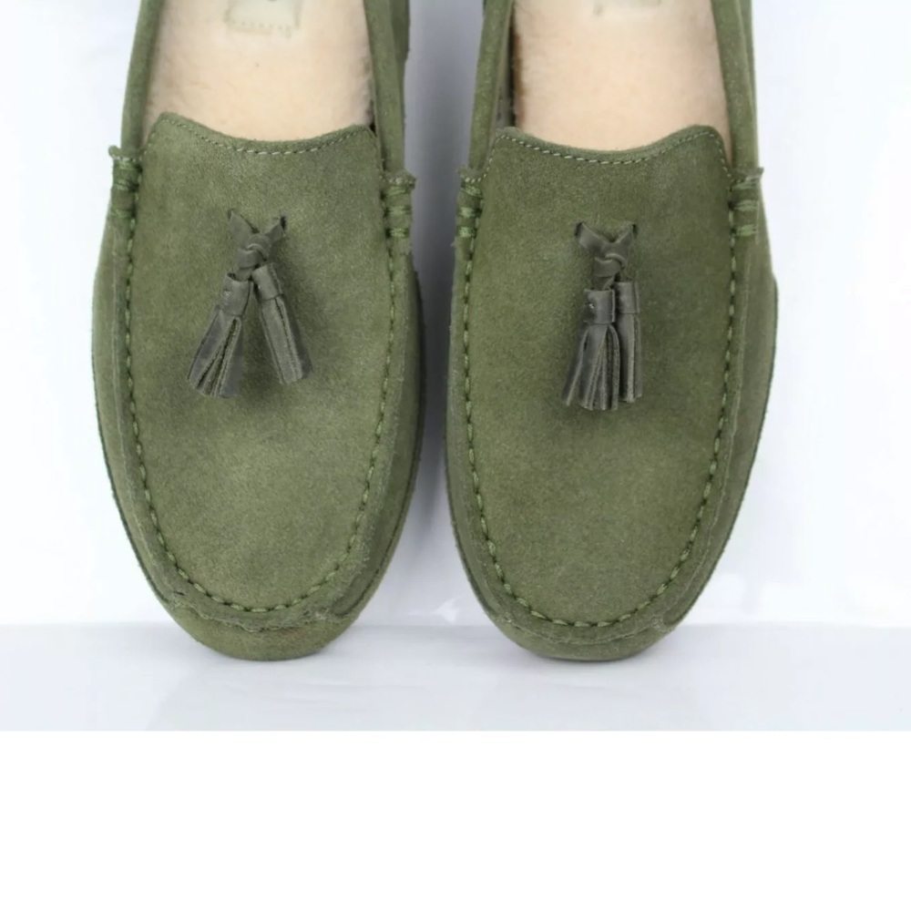 *NWT* Men UGG Boylan Tassel Suede Loafer Slippers - Picture 3 of 6